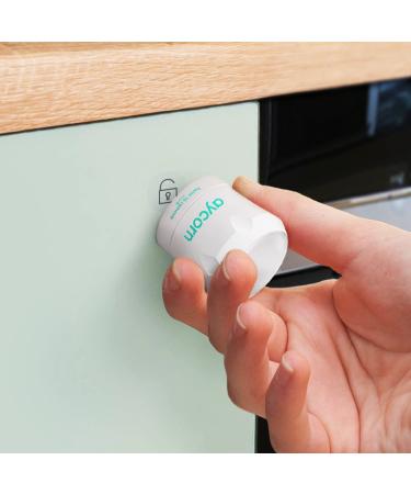 Aycorn Magnetic Safety Lock Replacement - Invisible Child Lock for Cabinets & Drawers - 2 Keys (1 Pack) - Secure Your Baby's Safety - Buy Online on GoSupps.com