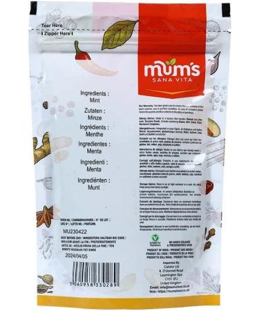 Mum's Premium Peppermint Herb Powder Seasoning 100g | Mint - Pudina Powder - Buy Online on GoSupps.com