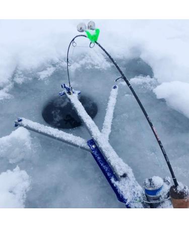 Helonge Fishing Bell and Night Light Kit - 20 Pcs LED Fish Bite Alarm Bells for Night Fishing - Green - Buy Online on GoSupps.com