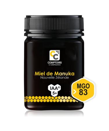 COMPTOIRS ET COMPAGNIES - Active Manuka Honey - IAA5+ (MGO83+) - New Zealand Origin - 500g