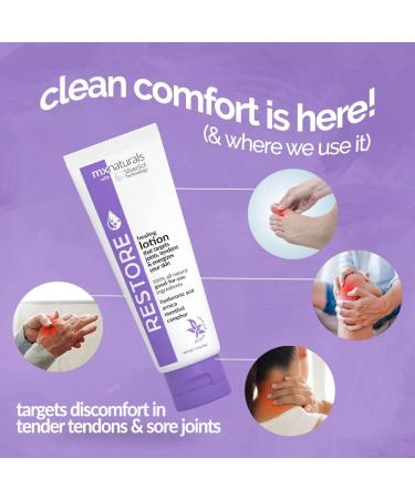 MX Naturals Restore Maximum Strength Joint & Tendon Pain Cream 3.4oz - Fast-Acting Relief for Hands, Neck, Shoulders & Knees - Buy Online on GoSupps.com