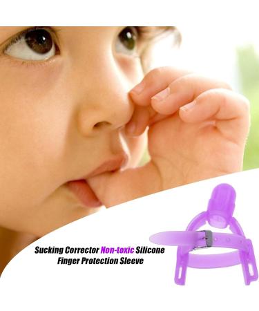 Buy Idezek Anti-Finger Sucking Bracelet for Babies - Silicone Suction Stopper for 0-3 Years - Violet - Buy Online on GoSupps.com