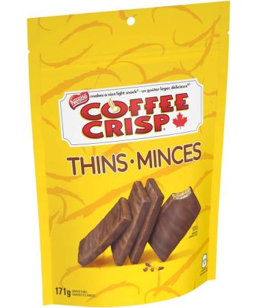 NESTL COFFEE CRISP Thins 171 Grams Thins 171g Bag - Buy Online on GoSupps.com