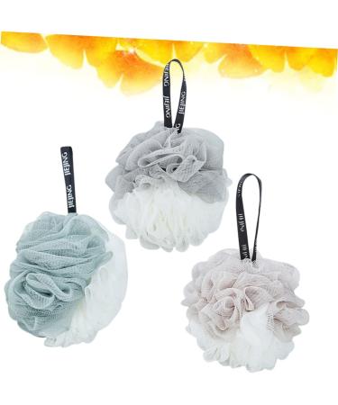 Buy Minkissy 3pcs Bath Sponge Set - Exfoliating Body Loofah Scrubber for Shower - Ideal for Women - International Shipping Available - Buy Online on GoSupps.com