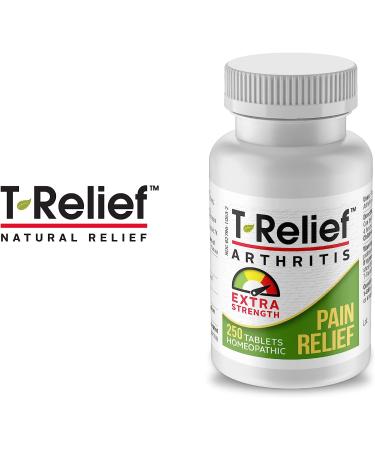 T-Relief Extra Strength Arthritis Arnica +12 Natural Pain Medicines - 250 Tablets - Buy Online on GoSupps.com