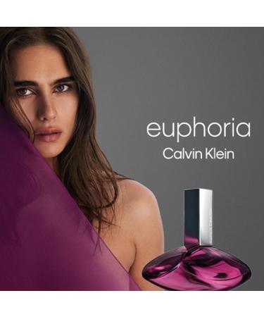 Calvin Klein Euphoria Eau de Parfum Chypre Women's Perfume With Notes of Pomegranate Black Orchid Lotus Blossom & Mahogany Wood Long Lasting Fragrance 3.3 Fl Oz (Pack of 1) - Buy Online on GoSupps.com