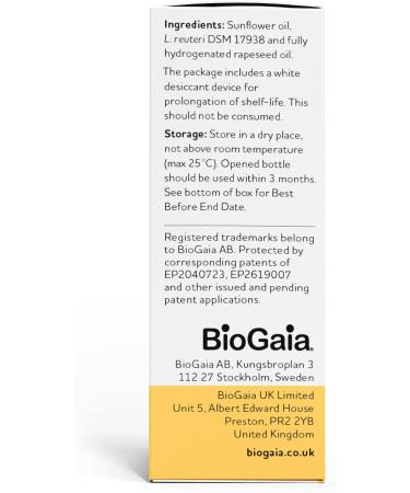 Biogaia Protectis Baby Drops - 100 MIL LIVE L Reuteri Probiotic for Newborns | Digestive Support & Gas Relief | Essential 5 ml (1 Pack) - Buy Online on GoSupps.com
