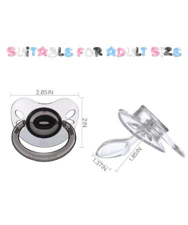 Buy Landofgenie Large Teat Shield Blue Transparent Pacifier - Adult Size Butterfly Model | International Shipping Available - Buy Online on GoSupps.com