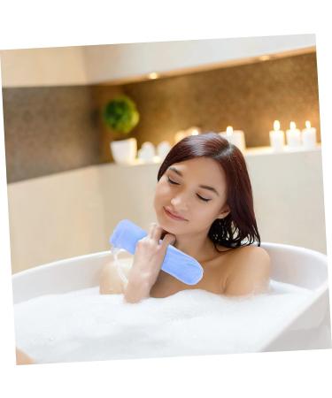 7pcs Hemoton Foaming Soap Mesh Bag Bath Loofah Sponge Set - Shower Scrubber and Body Cleansing Net for Scrubbing Bubble Massage - Buy Online on GoSupps.com