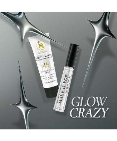 Buy Face & Lip Sunscreen Make It Glam Duo - SPF 45 Matte & SPF 50 Gloss | International Shipping Available - Buy Online on GoSupps.com