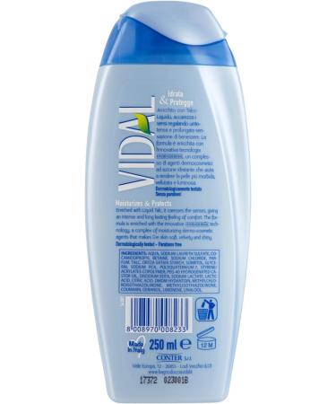  Italian Gourmet E.R. Vidal Docciagel Set of 6 shower gels Talco liquid Talc 250 ml + Italian Gourmet Pulp Pulp 400 g - Buy Online on GoSupps.com