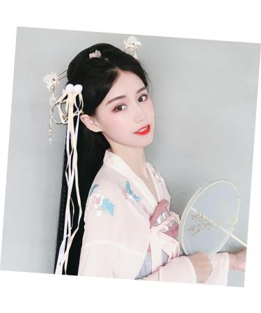 Beavorty 1 Pair hair clips for kids hair clips for girls hair barrettes for girls girl hair clips hair clip for Han Chinese Clothing chinese style hairpin girls hairpin Hairball walk child - Buy Online on GoSupps.com