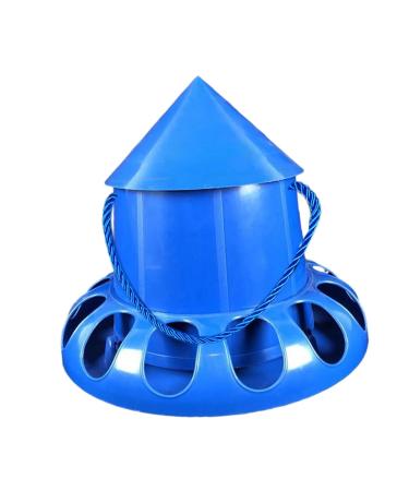 KLKCMS Chicken Feeder Food Dispenser Portable Automatic Bird Feeding Bucket for Chook Hen