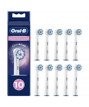 Braun Oral-B 4210201325840 Sensitive Clean Toothbrush Heads with Ultra Thin Bristle Technology for Our Gentle Cleaning Pack of 10 10 St ck