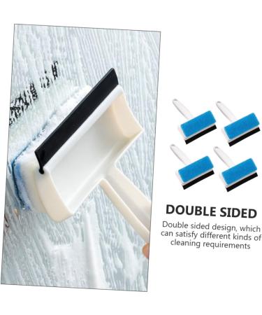 Zerodeko 4pcs Wiper Bath Tub Cleaner Household Floor Cleaners Car Wash Sponges Door Window Sliding Track Kitchen Cleaning Sponges Sneakers Cleaner Wall Brush Multifunction Plastic - Buy Online on GoSupps.com