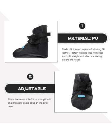 Healifty Winter Recovery Socks for Women - Postoperative Support for Injuries, Joints, Plantar Fasciitis - Black, One Size - Buy Online on GoSupps.com