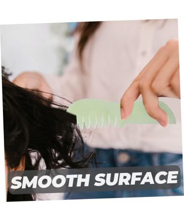 Anneomas 2-Piece Jade Comb Set | Scalp Massage Tools for Acupressure & Relaxation - Buy Online on GoSupps.com