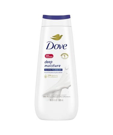 Dove Deep Moisture Body Wash for nourishing the driest skin gentle body cleanser that deeply moisturizes the skin 325 ml