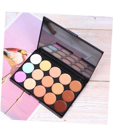 FRCOLOR 15 Makeup Tray | Versatile Cream & Powder Face Palette for Flawless Concealing & Contouring | International Shipping Available - Buy Online on GoSupps.com