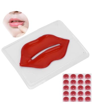 Hydrating Lip Pad Mask - 15 Collagen Gel Pads for Anti-Wrinkle Care & Fuller Lips - Buy Online on GoSupps.com