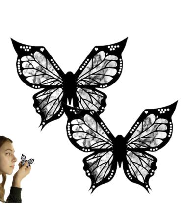 Eyeliner Stencils 1/2/3 Winged Eyeliner Tool Helper Eyeliner Stamp Eyeshadow Stencil Multifunctional Eye Makeup Tool Mascara Shield Eyeliner Applicators Shaper for Smokey Eyeshadow