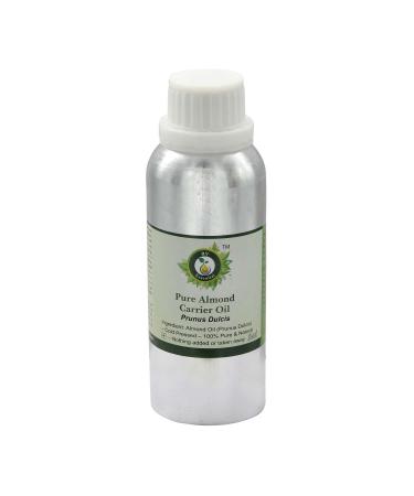 Huile amande | Prunus Dulcis | Pour peau | Pour corps | Pour cheveux | Pour massage | Pour visage | Pour cuisine | 100% naturel pur | Press froid | Almond Oil | 300ml | 10oz By R V Essential 300ml (10oz)