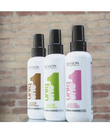 Revlon Professional Coconut Leave-In Conditioner 150ml - Vegan Hair Treatment for Shine and Frizz Control - All Hair Types - Buy Online on GoSupps.com