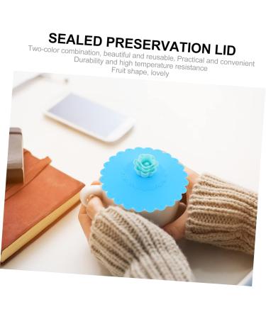 Alipis 12 Pcs Silicone Cup Lid Coffee Mugs Coffee Mug Lid Cover Silicone Leakproof Cup Lid Drink Cup Round 11x11x3cmx3pcs Light Bluex3pcs - Buy Online on GoSupps.com