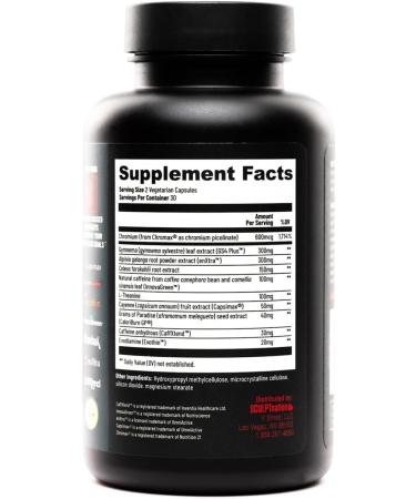 Sculpt Nation by V Shred T-Boost Max and Burn Metabolism Support with Tribulus Ashwagandha Chromium and Ginseng Root 2 Pack 60 Capsules Each - Buy Online on GoSupps.com