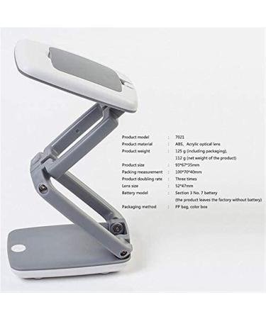Lightweight Magnifying Glass Handheld 3X Hd Multifunctional Desktop Folding 9Led Light Magnifying Glass for Reading Watch Repair Lofty Ambition - Buy Online on GoSupps.com