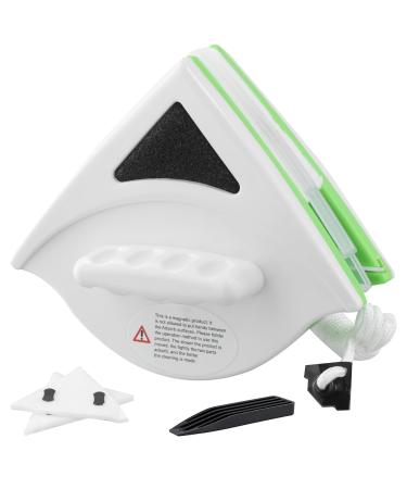 Magnetic Window Cleaner Double Side Window Cleaning Tool Magnetic Glass Cleaner for 20-30MM Double Layer Windows Anti Drop Scratch Free for High House Office Glass Windows