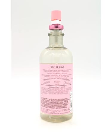 Inspire Love Rose & Vanilla Bath and Body Pillow Mist 5.3 fl oz