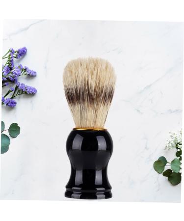 Minkissy Men's Bearing Brush - Vintage Wooden Shaving & Hair Styling Brush for Barbers | Hair Removal & Cosmetic Tool - Buy Online on GoSupps.com
