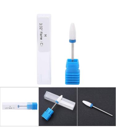 Ceramic Nail Drill Bits Professional Manicure Drill Bits Ceramic Burr Podiatry Thick Nails Grinding Head for Manicure Pedicure Cuticle Gel Nail Polishing Blue(Corn Head) - Buy Online on GoSupps.com