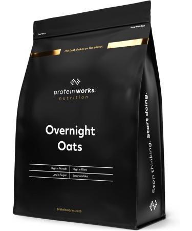 THE PROTEIN WORKS Overnight Oats | High Protein Breakfast | Low Sugar Snack | Low GI Oats | - Buy Online on GoSupps.com