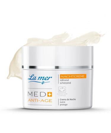 La mer Cosmetics AG La mer Med+ AntiAge night cream vitalizing facial care protects against UVrelated skin aging for sensitive and dry skin 50 ml