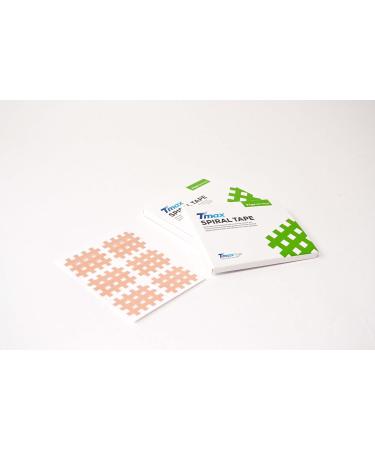 Buy Tmax Waterproof Spiral Cross Kinesiology Tape - B Type 20 Sheets (Beige 120 Stickers) - International Shipping Available - Buy Online on GoSupps.com
