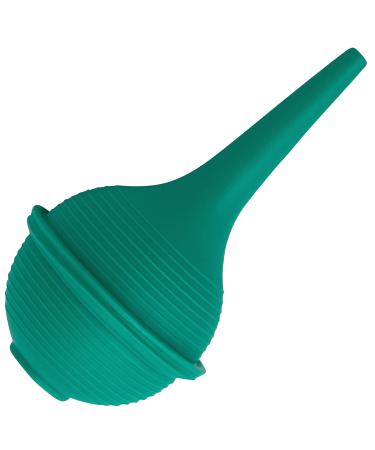 1pk Sterile Ear Syringe 1oz / 30ml Green Rubber Bulb for Washing & Wax Removal - Buy Online on GoSupps.com