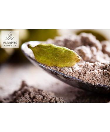 Naturevibe Botanicals Organic Green Cardamom Ground 3.5oz - Non-GMO, Gluten Free Indian Spice for Digestion - Buy Online on GoSupps.com
