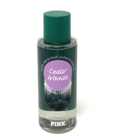 Victoria's Secret Pink Cedar Woods Body Mist 8.4 fl oz with Essential Oils
