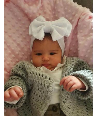 ROYAL ICON Baby Headbands for Girls - Soft & Comfortable Baby Bows (Pattern 9) - Buy Online on GoSupps.com
