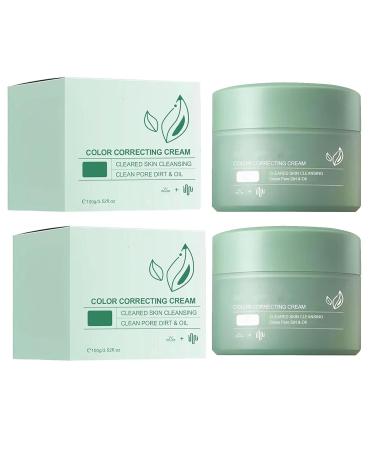 West&Month Complexion Moisturizer Green Redness Concealer use after moisturizer sunscreen and before makeup (2PCS)