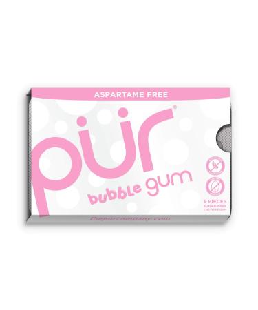 - Pur Gum Sugar Free Chewing Gum Bubble Gum 9-Piece - Buy Online on GoSupps.com