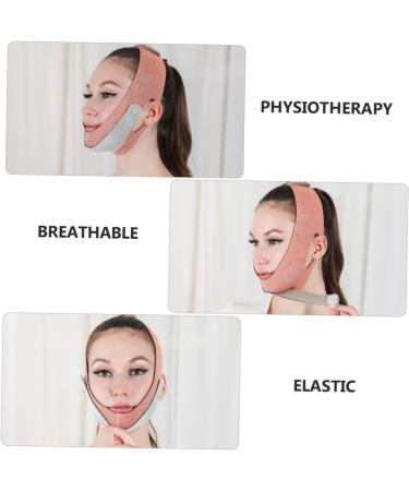 Beaupretty 1pc Thin Face Belt Woman Belt Wrap V Line Face Shaper V Line Facial Slimming Strap Face-lifting V Line Belt V-line Belt Graphene 60X10.5X1cm Orange - Buy Online on GoSupps.com