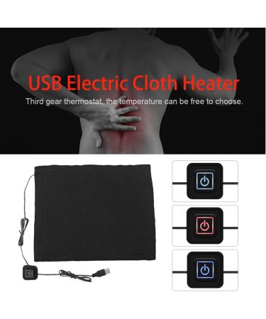 Tyenaza DC 5V USB Carbon Fiber Heating Pillow - 3-Layer Electric Towel Heating Pillow for Neck Back Belly & Pets - Warmth & Comfort for All - Buy Online on GoSupps.com