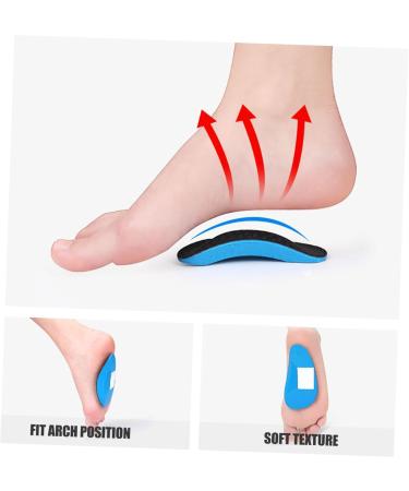 FOMIYES Orthotic Insoles - 2 Pairs Foot Arch Support & Cushion Pads for Flatfeet - Ultimate Foot Care - Buy Online on GoSupps.com