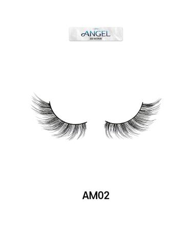 Laflare 3D Mink Angel Eyelashes - Soft, Voluminous, and Glamorous (AM02) - Buy Online on GoSupps.com