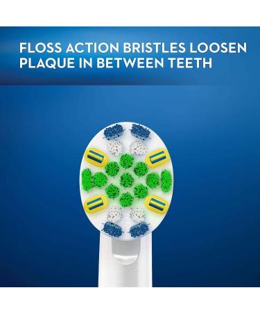 Oral-B Floss Action Replacement Brush Heads - 8 Pack | International Shipping Available - Buy Online on GoSupps.com