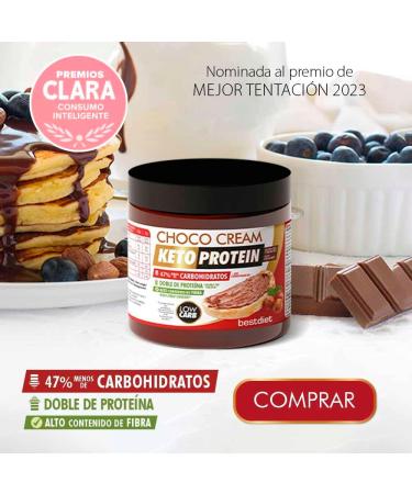  SLEEK BEST DIET Keto Protein Bestdiet Vegan chocolate spread with hazelnuts palm oil low in fat and carbohydrates no sweeteners glutenfree pack of 3 jars of 200 g - Buy Online on GoSupps.com
