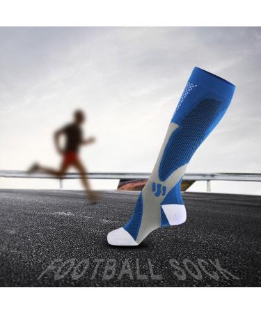 PSOWQ Compression Socks for Men & Women - Medical 20-30mmHg Circulation Support - 3 Pairs L-XL - Buy Online on GoSupps.com